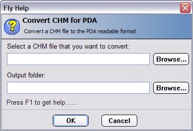 Convert CHM for PDA