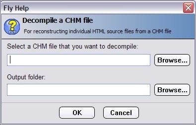 Decompile a CHM file