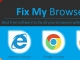 Fix My Browsers