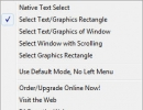 System Tray Interface