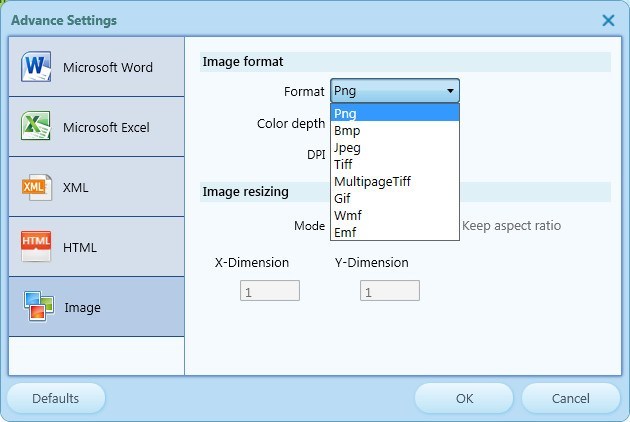 Image Formats