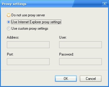 Proxy Settings