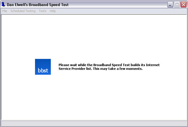 Dan Elwell's Broadband Speed Tes