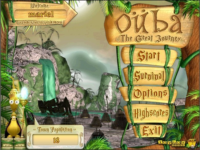 Welcome Screen