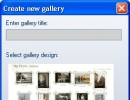 Create new Gallery