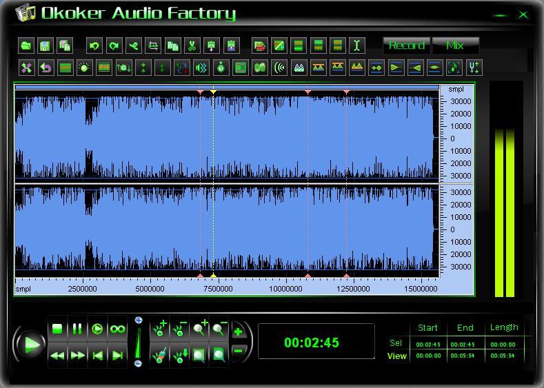 Audio editor