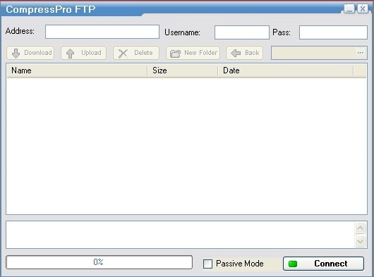 FTP Access Dialog
