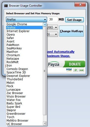 Supported Browsers List