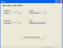 Audio Settings Options