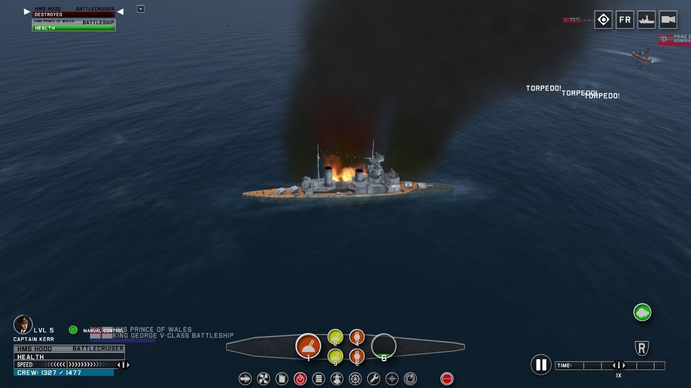 Ship Destroyed