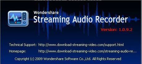 About Wondershare Streaming Audio Recorder
