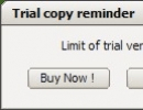 Trial copy reminder