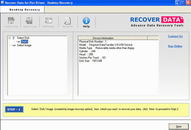 Recover Data for Pen Drives