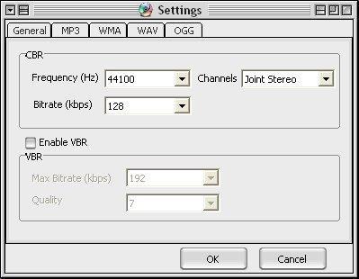 Output Settings