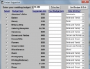 Budget suggestion
