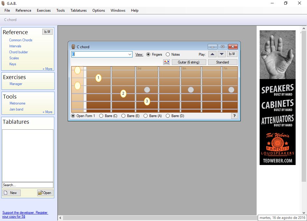 Chord finder