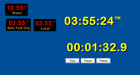 Clock example