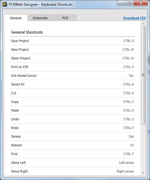 Keyboard Shortcuts