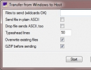 Transfer from Windows to Host