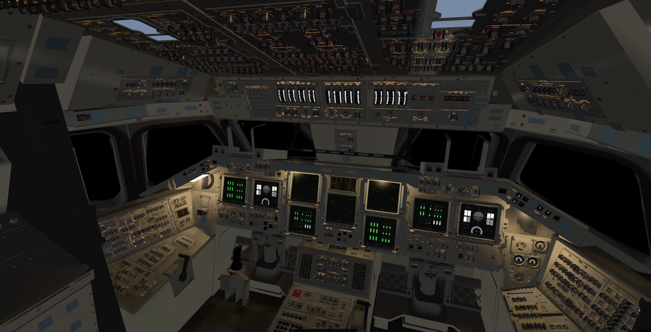 Flightgear's Space shuttle is the most detailed and accurate simulation outside of NASA's internal ones. 2017