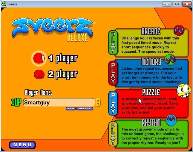 Main Menu