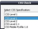 CSS input checker