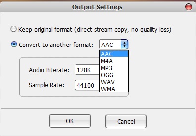 Output Settings