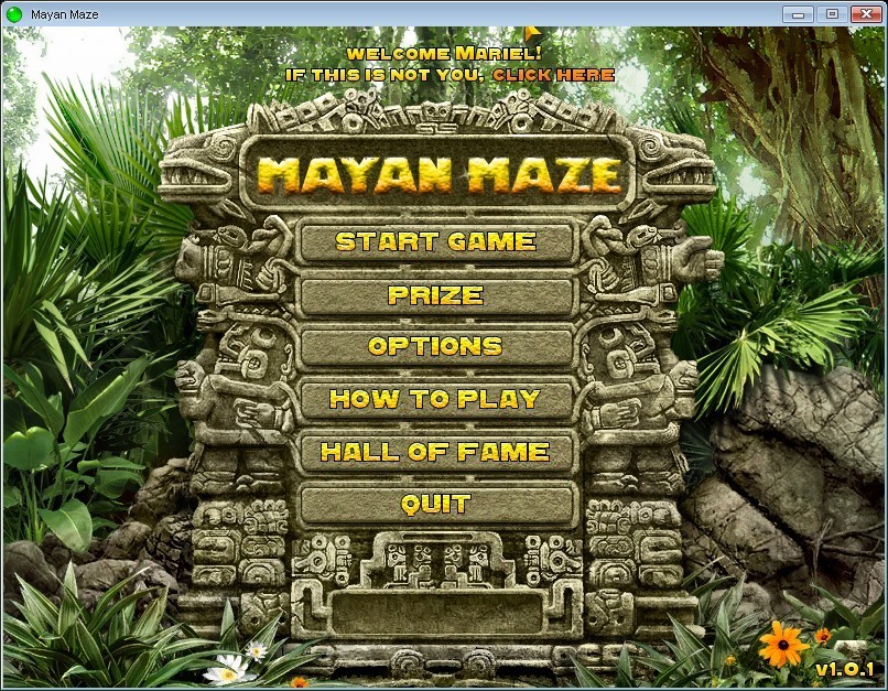 Welcome Screen