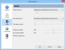Audio options
