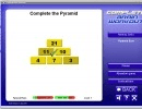 Detailed game interface of Pyramid Sum