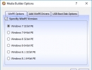 Media Builder Options
