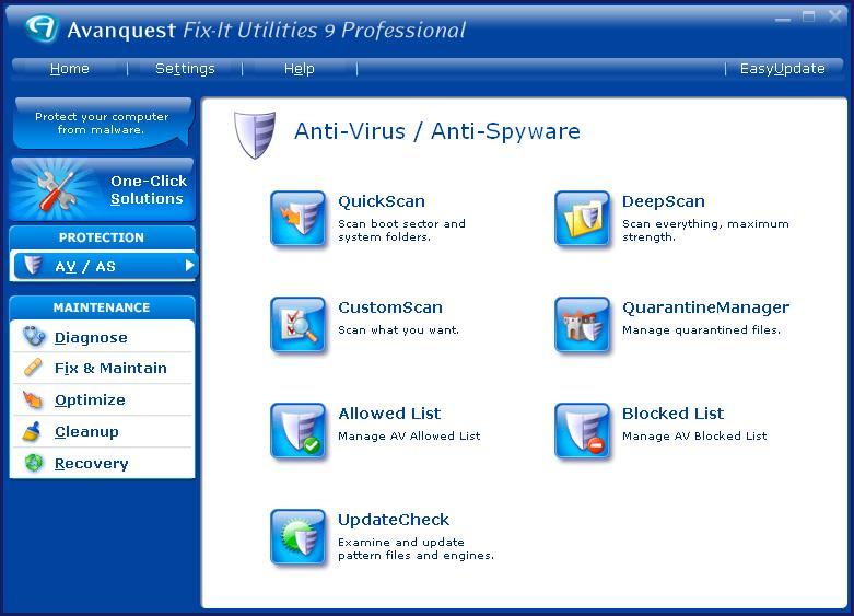 Anti-virus protection