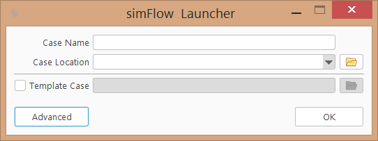 simFlow launcher