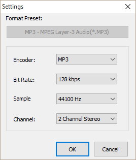 Output Merging Settings
