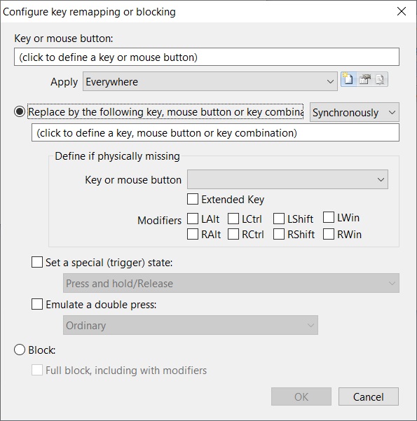 Configure Keymapping