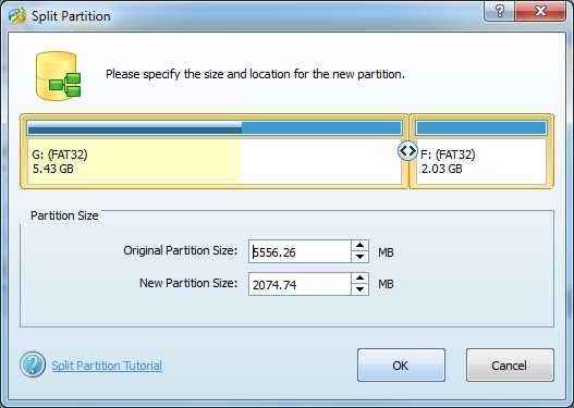 Split Partition