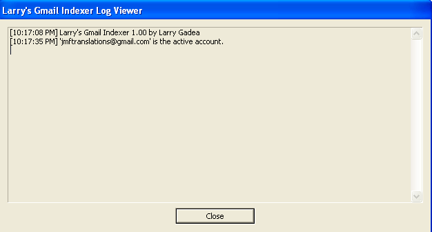 Log viewer