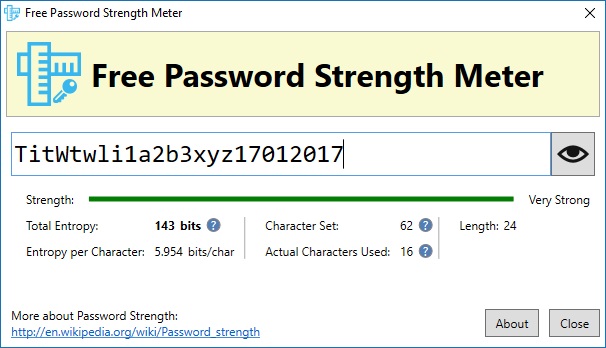 Very Strong Password