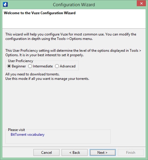 Configuration Wizard