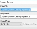 Converting Archive File