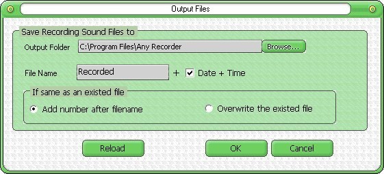 Output Files