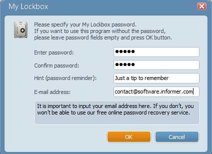 Setting Password