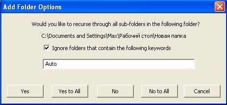 Add folder options