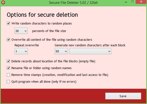 Secure Deletion