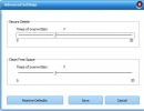 Safe Delete Advanced Settings