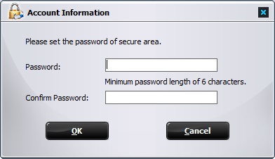 Setting password