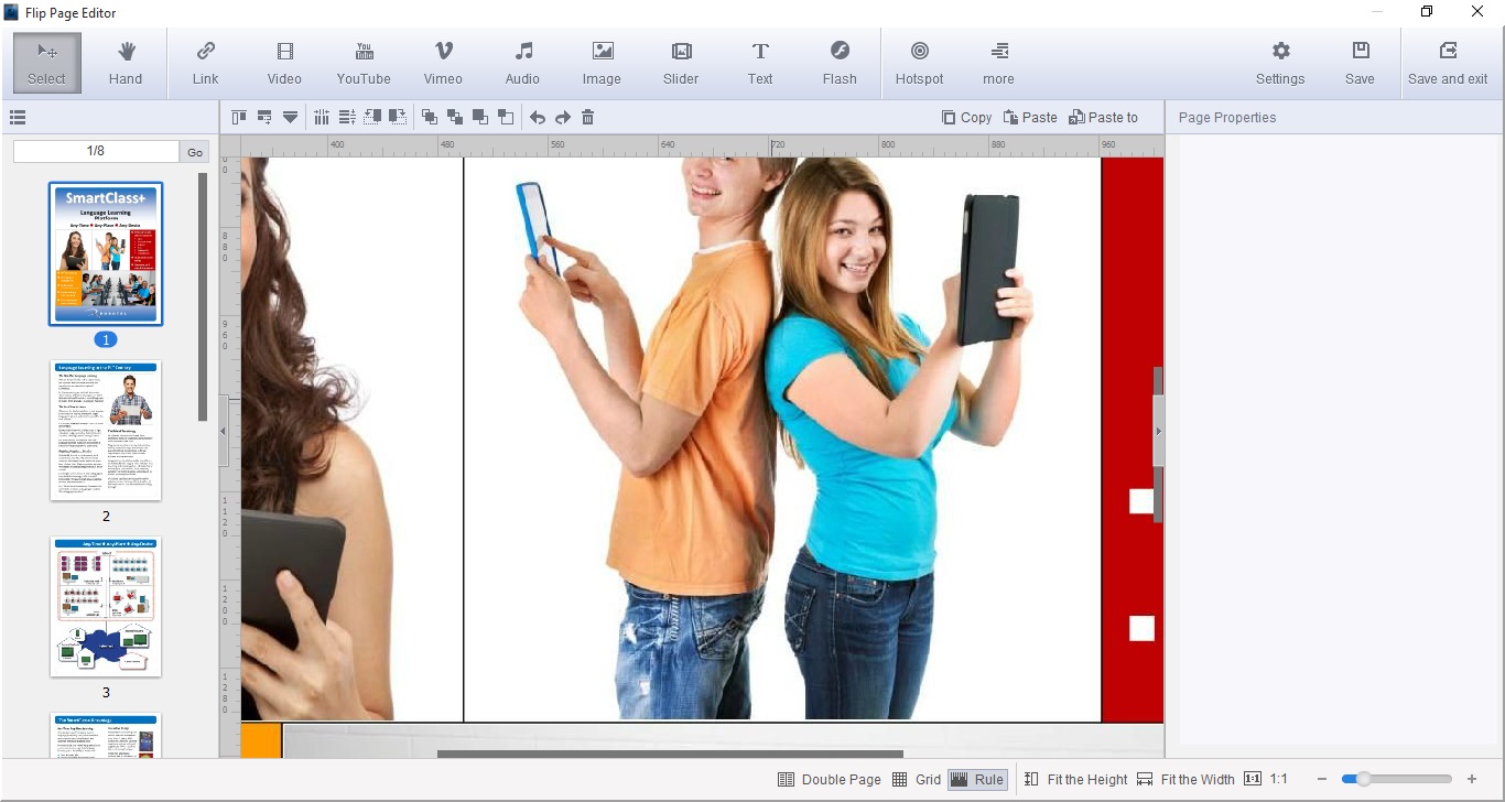 Flip Page Editor