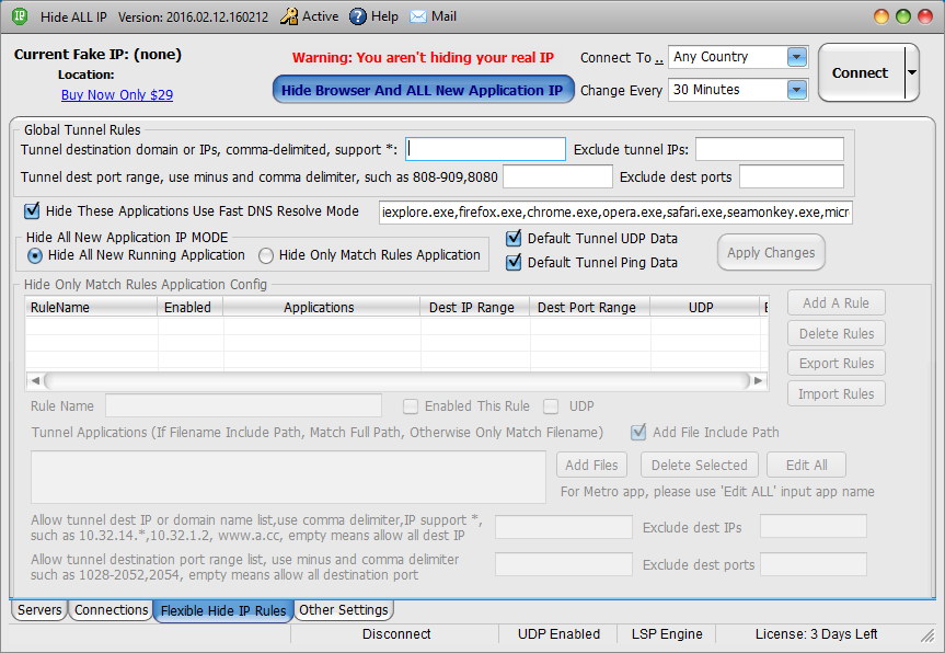 IP-Hiding Rules