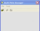 Multi Note Manager Window