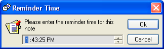 Reminder Time Window